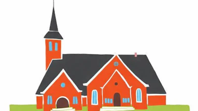Placeholder for Kerk achtige gebouw met steeple